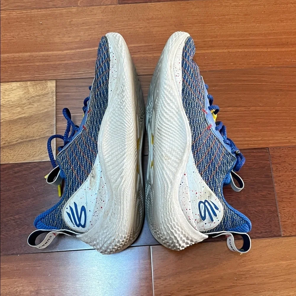 Under Armour Steph Curry Flow Shoes Blue Mens 8.5 Women 10